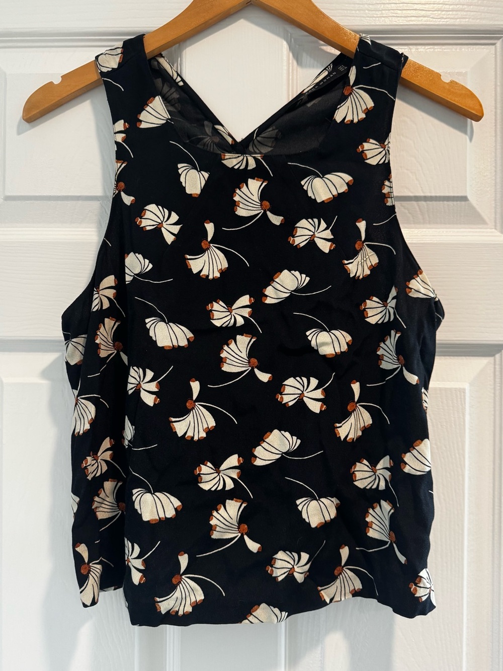 Zara Floral Sleeveless Top